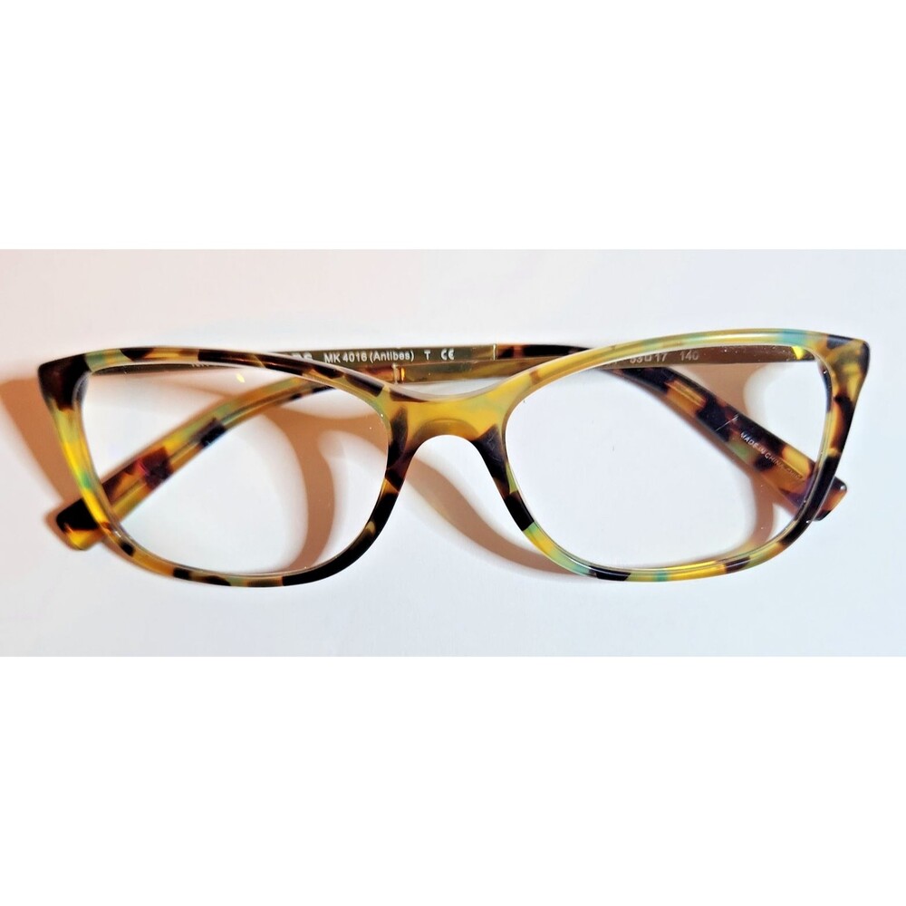 Michael Kors MK4016 Antibes Eyeglass Frames Tortoise Green 53-17-140
